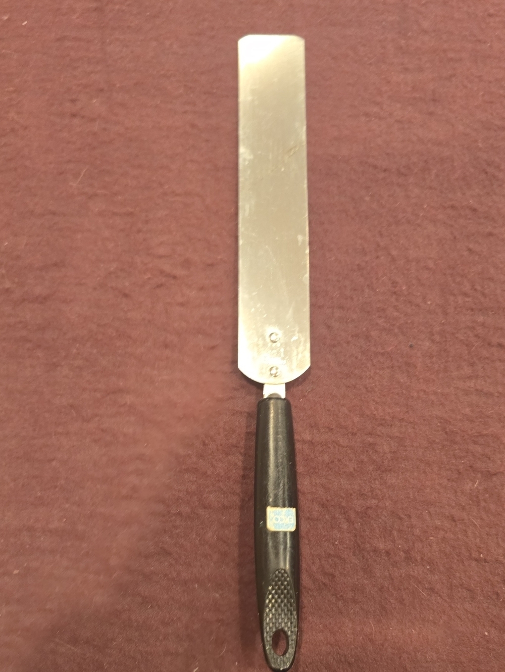 Vintage Ekco Stainless Steel Cake Icing Spatula Composite handle